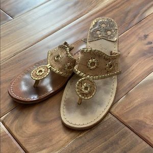 Jack Rodgers Leather Sandals